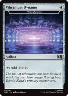 《ヴィブラニウムの発電機/Vibranium Dynamo》//《スランの発電機/Thran Dynamo》[MSC] 茶U