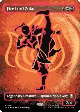 (360)■ボーダーレス■《火の王ズーコ/Fire Lord Zuko》[TLA-BF] 金R