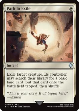 《流刑への道/Path to Exile》[FIC] 白U