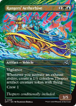 ■ボーダーレス■《レインジャーズの霊気蜂巣/Rangers' Aetherhive》[DFT-BF] 金U