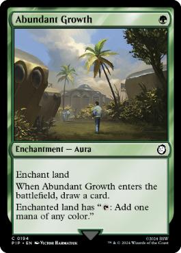 《豊かな成長/Abundant Growth》[PIP] 緑C