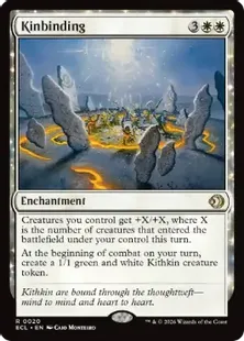 《一族団結/Kinbinding》[ECL] 白R