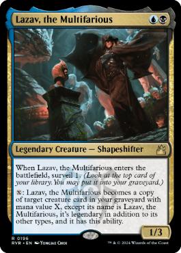 《万面相、ラザーヴ/Lazav, the Multifarious》[RVR] 金R