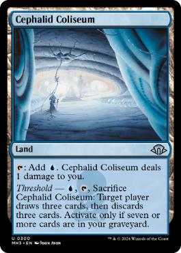 《セファリッドの円形競技場/Cephalid Coliseum》[MH3] 土地U