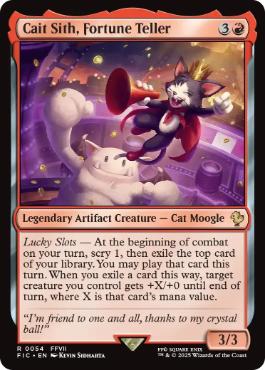 《占い師、ケット・シー/Cait Sith, Fortune Teller》[FIC] 赤R