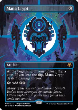 《魔力の墓所/Mana Crypt》(青)[SPG] 茶R