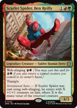 《スカーレット・スパイダー、ベン・ライリー/Scarlet Spider, Ben Reilly》[SPM] 金R