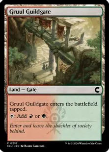 (237)《グルールのギルド門/Gruul Guildgate》[CLU] 土地C