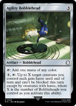 《アジリティのボブルヘッド/Agility Bobblehead》[PIP] 茶U