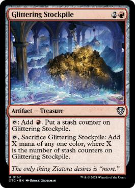 《輝く備蓄品/Glittering Stockpile》[OTC] 赤U