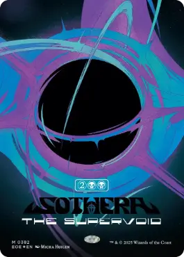 ■テキストレス■《スーパーヴォイド、ソセラ/Sothera, the Supervoid》[EOE-BF] 黒R