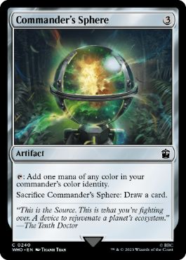 《統率者の宝球/Commander's Sphere》[WHO] 茶C