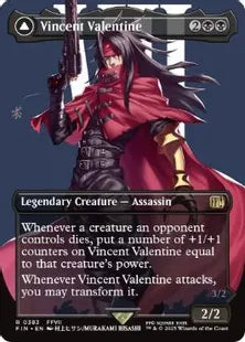 ■ボーダーレス■《ヴィンセント・ヴァレンタイン/Vincent Valentine》/《ガリアンビースト/Galian Beast》[FIN-BF] 黒R