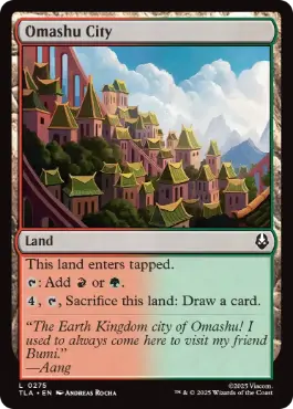 《オマシュの都/Omashu City》[TLA] 土地C