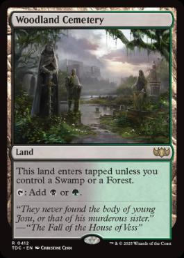 《森林の墓地/Woodland Cemetery》[TDC] 土地R