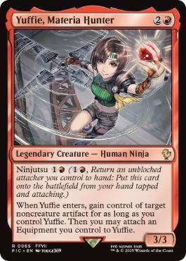 《マテリアハンター、ユフィ/Yuffie, Materia Hunter》[FIC] 赤R