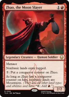 《月殺し、ジャオ/Zhao, the Moon Slayer》[TLA] 赤R
