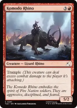 《コモドサイ/Komodo Rhino》[TLE] 赤C