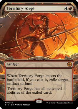 ■ショーケース■《領土の溶鉱炉/Territory Forge》[BIG] 赤R