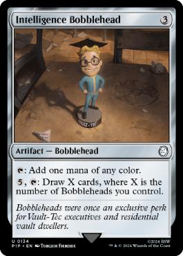 《インテリジェンスのボブルヘッド/Intelligence Bobblehead》[PIP] 茶U