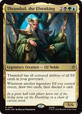《エルフ王、スランドゥイル/Thranduil, the Elvenking》[HOB] 金R