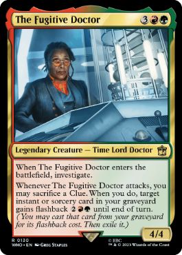 《逃亡ドクター/The Fugitive Doctor》[WHO] 金R