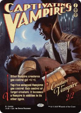 ■ボーダーレス■《蠱惑的な吸血鬼/Captivating Vampire》[INR] 黒R