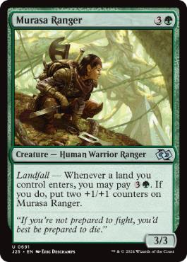 《ムラーサのレインジャー/Murasa Ranger》[J25] 緑U