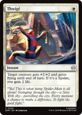 《ピシュ！/Thwip!》[SPM] 白C