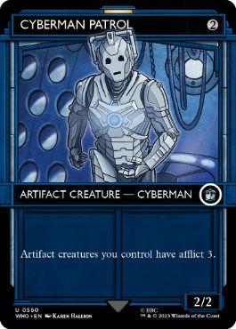 ■ショーケース■《サイバーマンの巡回兵/Cyberman Patrol》[WHO-BF] 茶U