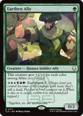 《土の味方/Earthen Ally》[TLA] 緑R
