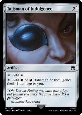 《耽溺のタリスマン /Talisman of Indulgence》[WHO] 茶U