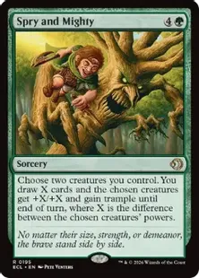 《意気軒高/Spry and Mighty》[ECL] 緑R