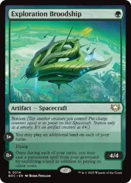 《探査幼生艦/Exploration Broodship》[EOC] 緑R