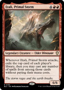 《原初の嵐、エターリ/Etali, Primal Storm》[BLC] 赤R