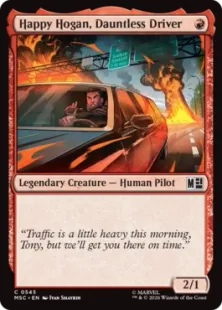 《不屈の運転手、ハッピー・ホーガン/Happy Hogan, Dauntless Driver》[MSC] 赤C