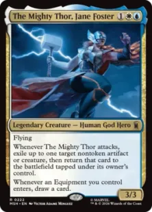 《マイティ・ソー、ジェーン・フォスター/The Mighty Thor, Jane Foster》[MSH] 金R
