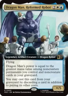 ■拡張アート■《改良ロボット、ドラゴンマン/Dragon Man, Reformed Robot》[MSC] 金R