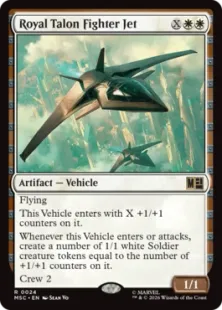 《ロイヤル・タロン戦闘機/Royal Talon Fighter Jet》[MSC] 白R
