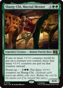 《武術の師、シャン・チー/Shang-Chi, Martial Mentor》[MSC] 緑R