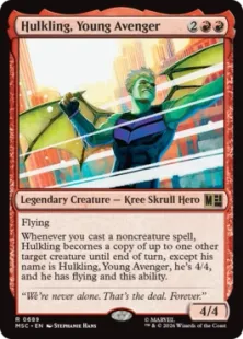 《ヤング・アベンジャーズ、ハルクリング/Hulkling, Young Avenger》[MSC] 赤R