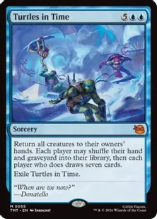 《時を駆けるタートルズ/Turtles in Time》[TMT] 青R