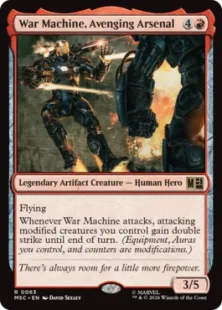 《重武装のアベンジャーズ、ウォーマシン/War Machine, Avenging Arsenal》[MSC] 赤R