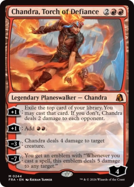 反逆の先導者、チャンドラ/Chandra, Torch of Defiance (English)