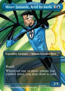 ■ボーダーレス■《ミスター・ファンタスティック、リード・リチャーズ/Mister Fantastic, Reed Richards》[MSH-BF] 青U