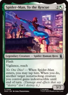 《助けに参上、スパイダーマン/Spider-Man, To the Rescue》[MSH] 金U