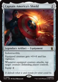 《キャプテン・アメリカの盾/Captain America's Shield》[MSH] 茶R