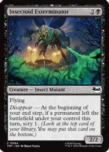 《駆除昆虫/Insectoid Exterminator》[TMT] 黒C