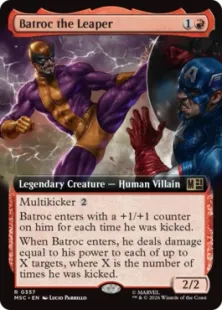 ■拡張アート■《バトロック・ザ・リーパー/Batroc the Leaper》[MSC] 赤R