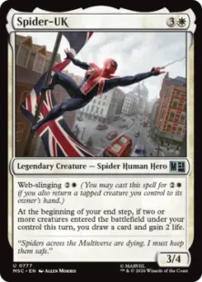 《スパイダーUK/Spider-UK》[MSC] 白U